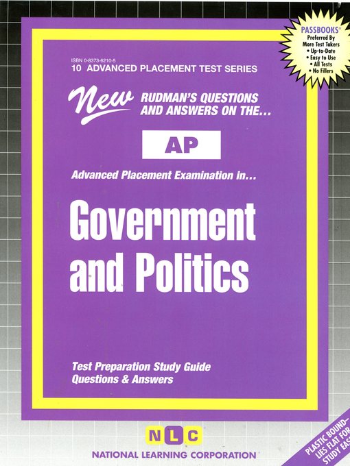 Cover image for AP Government and Politics